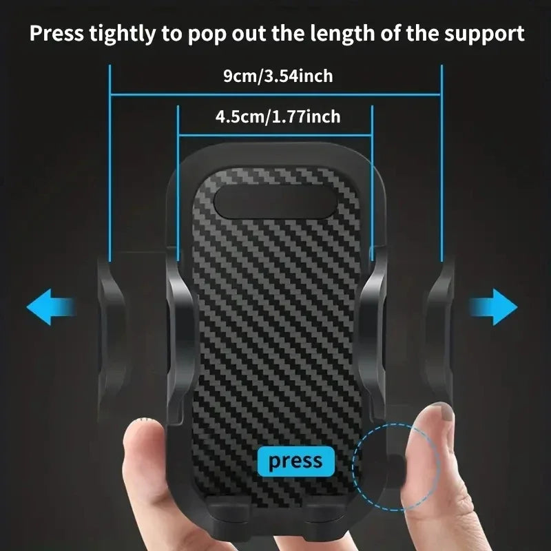Universal Car Phone Holder With 360 Degree Rotation Suction - Smarsty