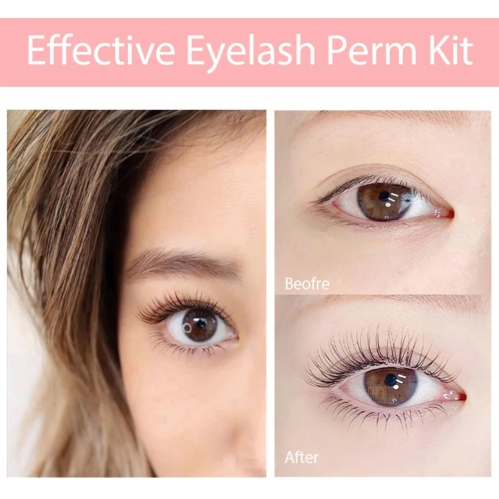 ICONSIGN Upgrade Version Lash Lift Kit Lifting Eyelashes Lasting 6-8 Weeks Lash Perm Eyelash Enhancer Makeup Tools - Smarsty