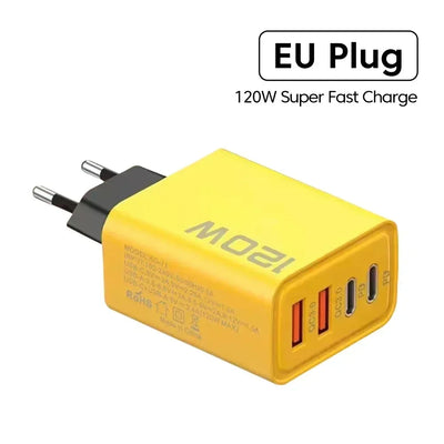 120W USB C Charger Fast Charge With PD For Smartphones - Smarsty