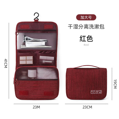 Oxford Fabric Cosmetic Bag Travel Organizer Waterproof - Smarsty