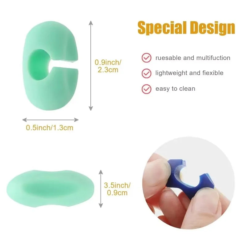 Silicone Wine Glass Markers for Easy Party Identification - Smarsty
