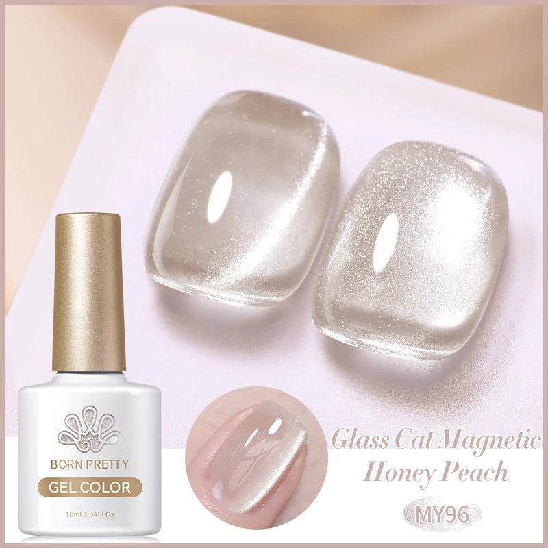 Born Pretty Rainbow Purple Magnetic Gel Nail Polish 10ml - Smarsty