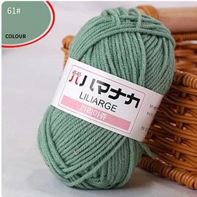 Soft Cotton Knitting Yarn for DIY Baby Sweaters - Smarsty