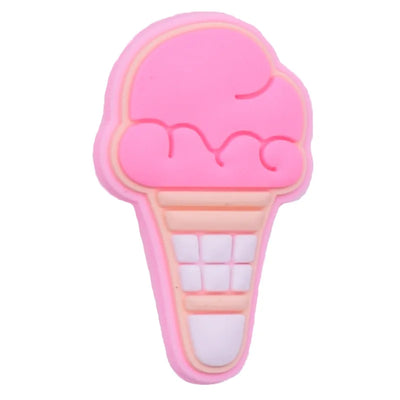 Hot Sales 1Pcs Pink Shoe Charms for Crocs Accessories Pin Shoe Wristband Croc Decorations Buckle Girls Women Party Gifts - Smarsty