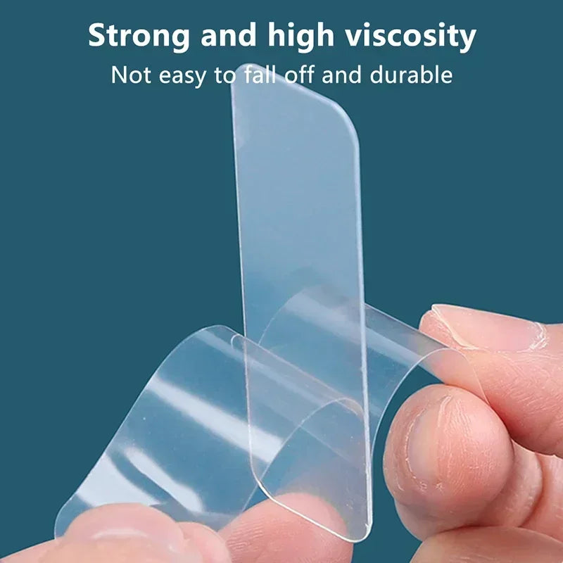 Double Sided Adhesive Tape Nano Reusable Super Strong Transparent Wall Stickers WaterProof Widely Used Wall Mount Sticker - Smarsty