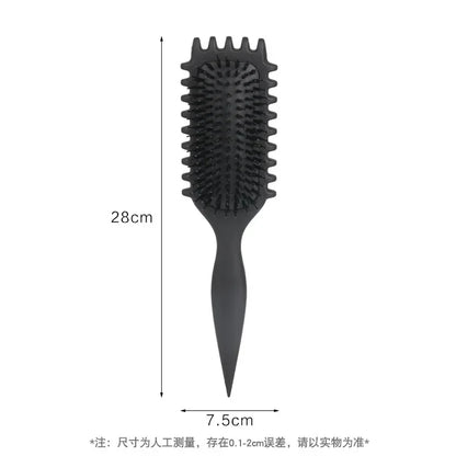 Curly Hair Styling Brush for Easy Combing and Shaping - Smarsty