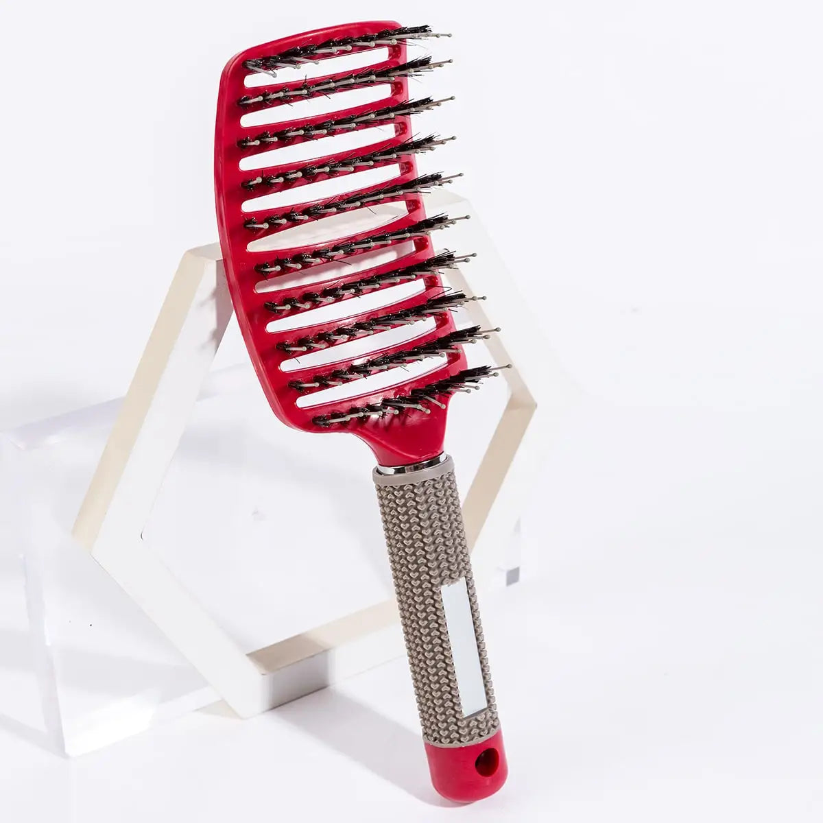 Boar Bristle Hair Brush for Scalp Massage and Detangling - Smarsty