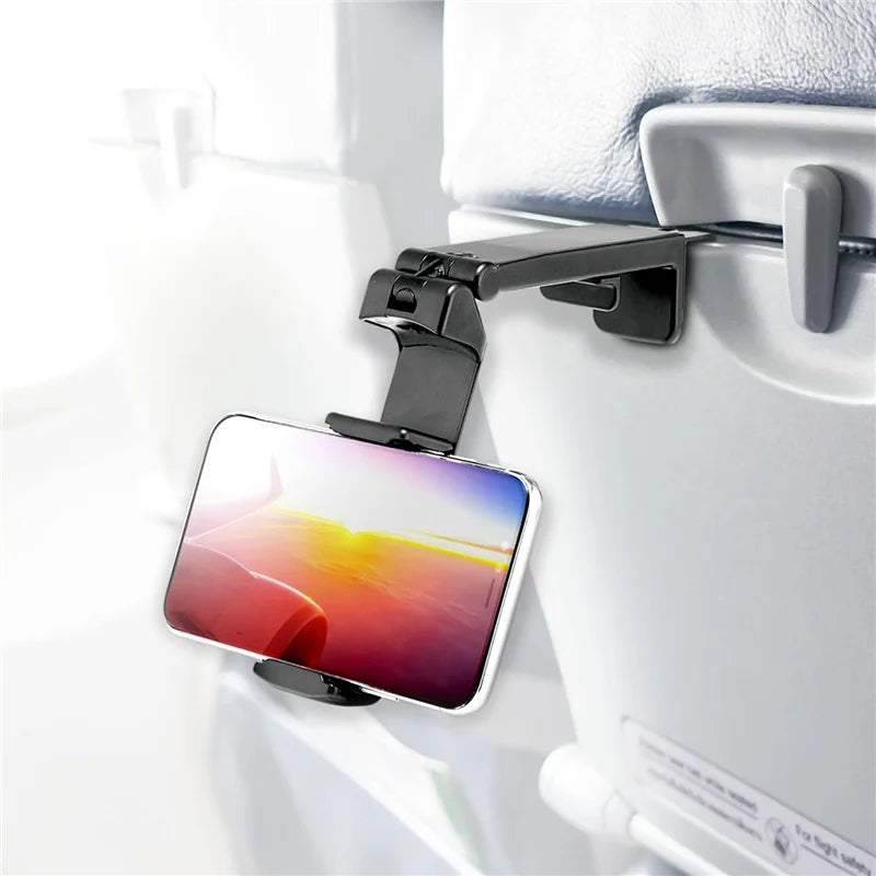 Foldable Airplane Phone Holder Stand With 360 Rotation - Smarsty