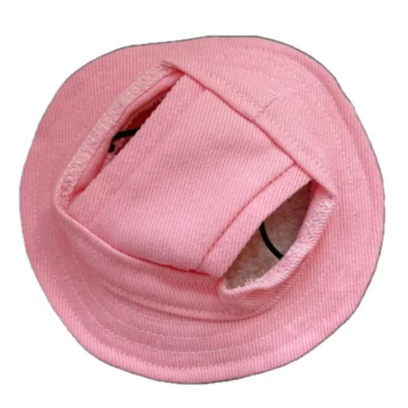 Cute Cat Dog Sun Hat with Ear Hole for Outdoor Fun - Smarsty