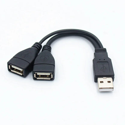 USB 2.0 Extension Cable Splitter for Dual Connectivity - Smarsty