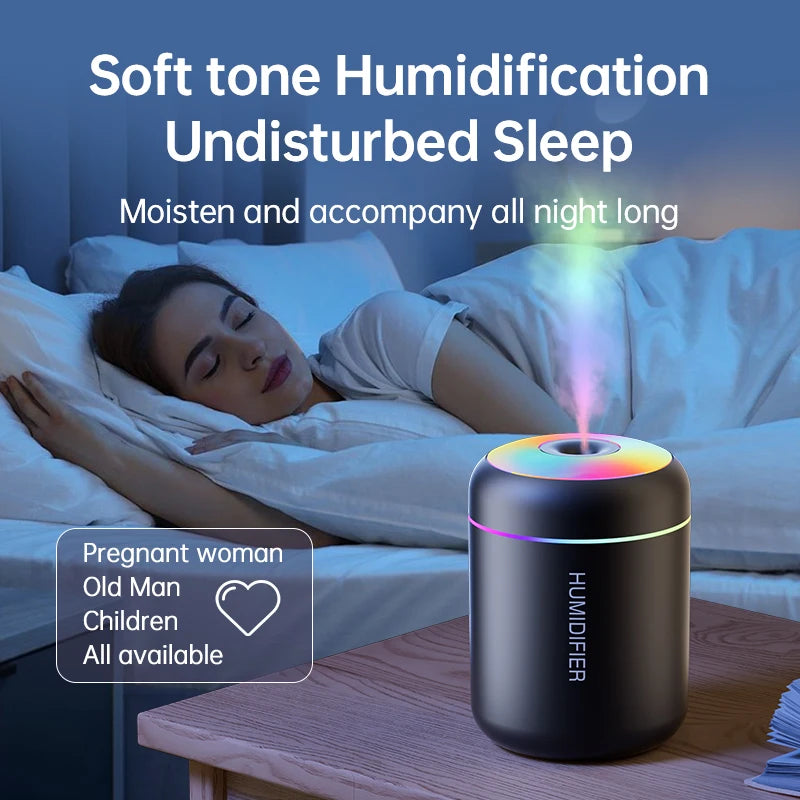 Mini USB Aroma Diffuser With Humidification Feature - Smarsty