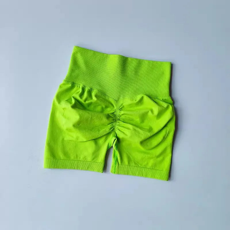 Women's High-Waist Breathable Yoga Shorts for Summer Running Short Tights Leggings Cycling Workout Gym Shorts Sports Shorts - Smarsty