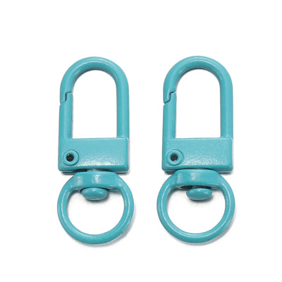 Colorful Alloy Snap Lobster Clasp Keychain Hooks Set - Smarsty