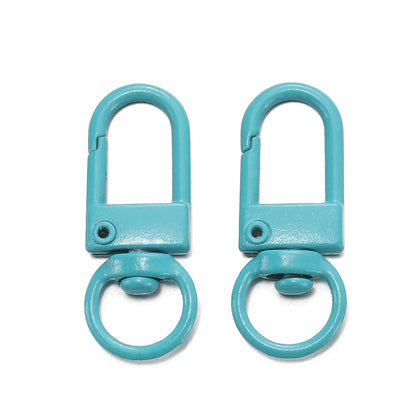 Colorful Alloy Snap Lobster Clasp Keychain Hooks Set - Smarsty