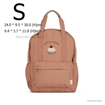 Cotton Kids Backpack For School Unisex Lightweight Comfort - Smarsty