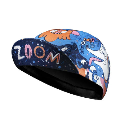Classic Retro SweetMatt Classic Retro Beer Coffee Ice Cream Cartoon Polyester Cycling Caps Bicycle Quick Dry Sports Hats Summer