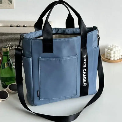 Casual Large Capacity Tote Bag Nylon Waterproof Everyday - Smarsty