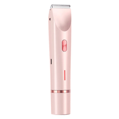Women Hair Removal Razor Electric Epilator Portable Painless Pubic Legs Body Hair Trimmer for Ladies Bikini Underarms Legs Hair
