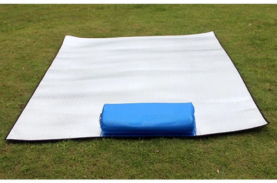 Camping Mat Foam Foil Blanket Aluminum Insulation Foam Foil Mat Sleeping Pad Thermal Outdoor Tent Footprint Reflecting Heat by Smarsty