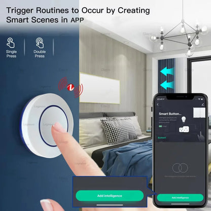 Tuya Zigbee Wireless Scene Switch Remote Controller - Smarsty