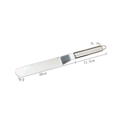 Stainless Steel Icing Spatula Set for Easy Cake Decorating - Smarsty