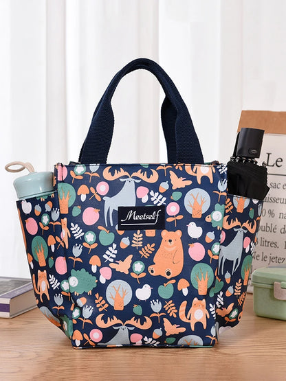 Insulated Thermal Lunch Bag Bento Tote For Office Workers - Smarsty