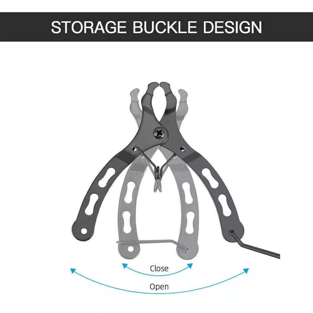 9PCS Bike Repair Tool Kit Crank Chain Cutter Extractor Freewheel Puller Crank Puller Spoke Wrench Complete Bike Maintenance Kits