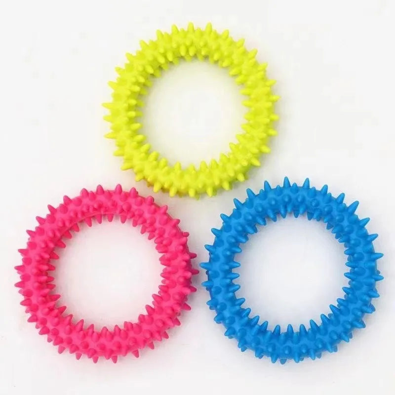 Durable Rubber Chew Toy for Small Dogs - Smarsty