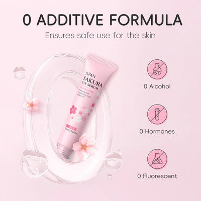 LAIKOU Sakura Eye Serum Roller for Dark Circles - Smarsty