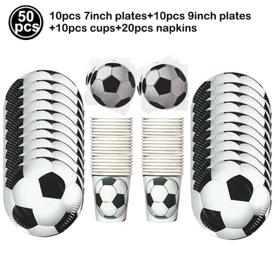 Soccer Theme Tablecloths for Game Day Parties - Smarsty