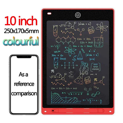 10/12/inch LCD Writing Tablet Drawing Board Kids Graffiti Sketchpad Toys Handwriting Blackboard Magic Drawing Board Kid Toy Gift - Smarsty