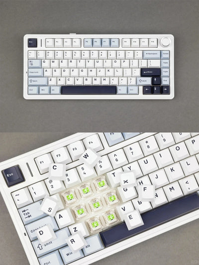 Wireless Mechanical Keyboard 75 Layout RGB Gasket Structure - Smarsty