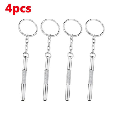 1/2/10pcs Mini 3 in1 Screwdriver Eyeglass Optical Eye Glasses Portable Spectacles Watch Repair Kit Practical Household Hand Tool - Smarsty