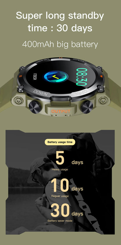 K56Pro Smart Watch for Men with Heart Rate Monitor - Smarsty