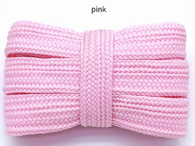 2cm Wider Flat Shoelaces New Casual Sneakers Laces for Shoes Fashion Rope Shoelace 100/120/140/160CM Shoes Accessories 1Pair - Smarsty
