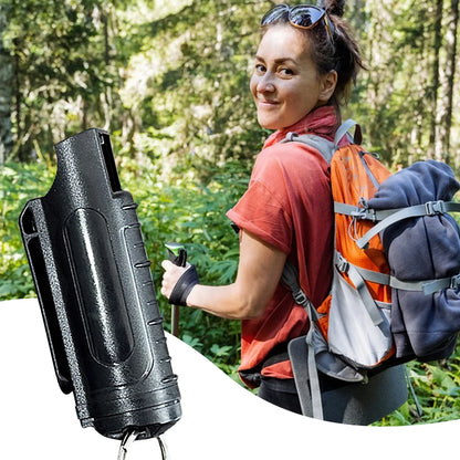 20ml Multipurpose Pepper Spray Keychain Reusable Self-Defense Outdoor Safety Keychains Plastic Personal Defense Spray for Women