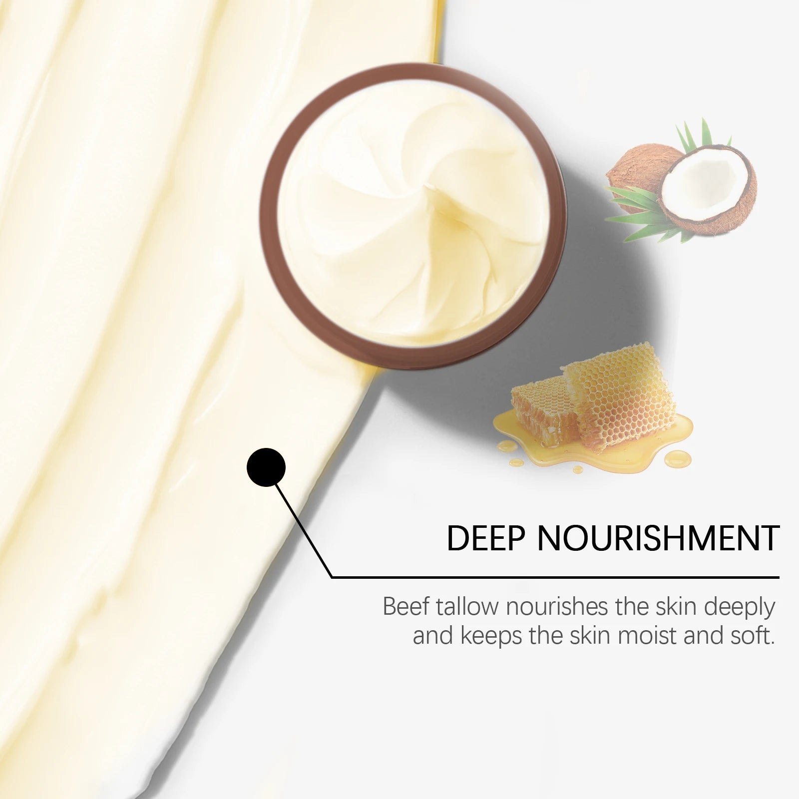 Beef Tallow Face Cream for Lasting Moisturization - Smarsty