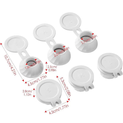 Inverted Bottle Caps for Smooth Liquid Transfer - Smarsty