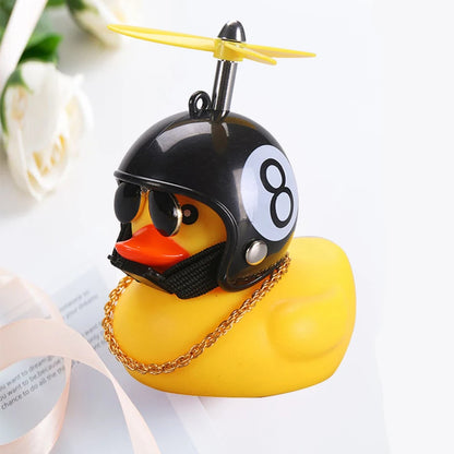 Cute Yellow Duck Helmet Car Decoration for Wind Break - Smarsty