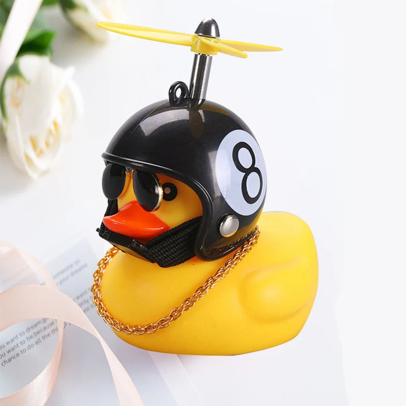 Cute Yellow Duck Helmet Car Decoration for Wind Break - Smarsty