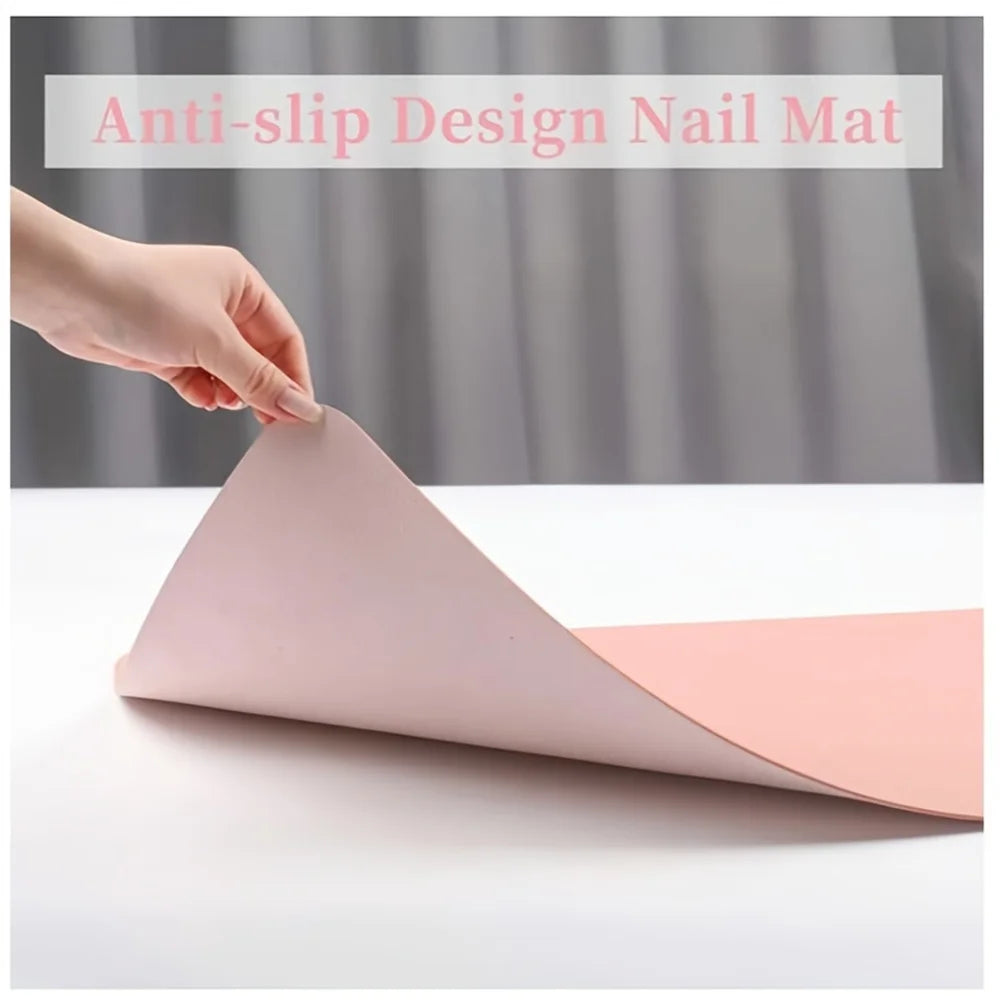 Foldable Nail Art Table Mat Waterproof Hand Rest Pad - Smarsty