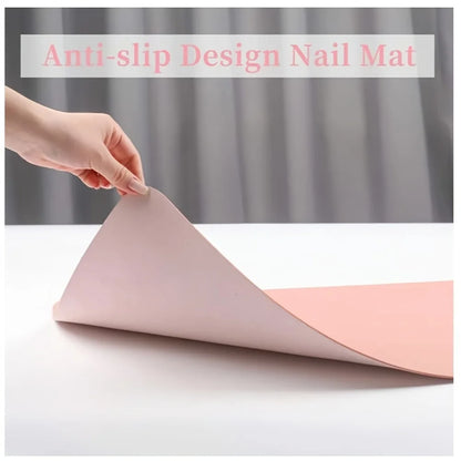Foldable Nail Art Table Mat Waterproof Hand Rest Pad - Smarsty