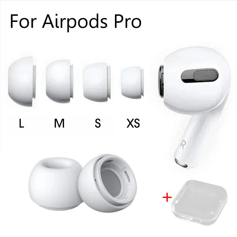 Silicone Eartips for AirPods Pro with Pressure Relief - Smarsty