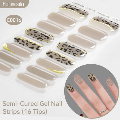 Gradient Auroras Gel Nail Strips for Easy DIY Manicure - Smarsty