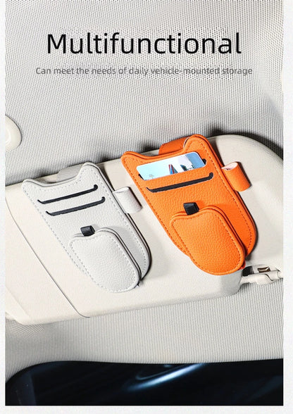 Magnetic Car Sunglasses Holder Sun Visor Clip for Glasses - Smarsty