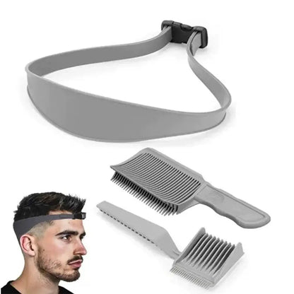 Adjustable Hair Trimming Guide Set for Perfect Neckline - Smarsty