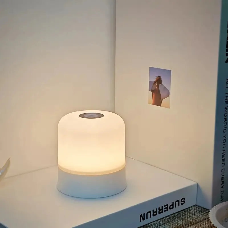 Dimmable LED Table Lamp With Remote 16 Color Options - Smarsty