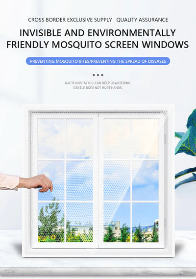 Self Adhesive Window Mosquito Net For Easy Installation - Smarsty