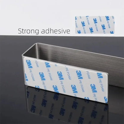 Self-Adhesive Stainless Steel Towel Rack for Bathroom - Smarsty