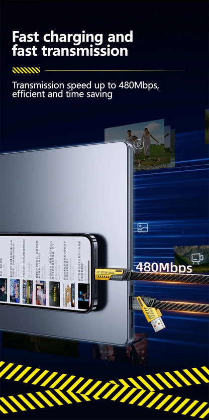 4 in 1 Fast Charging Multi Port Data Cable - Smarsty